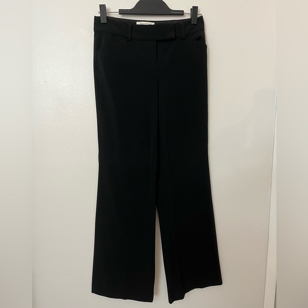 WHITE HOUSE BLACK MARKET Black Dress Pant